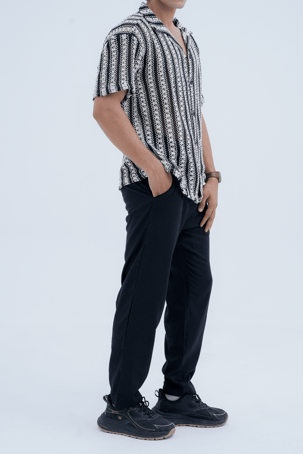 Black Relaxed Trousers