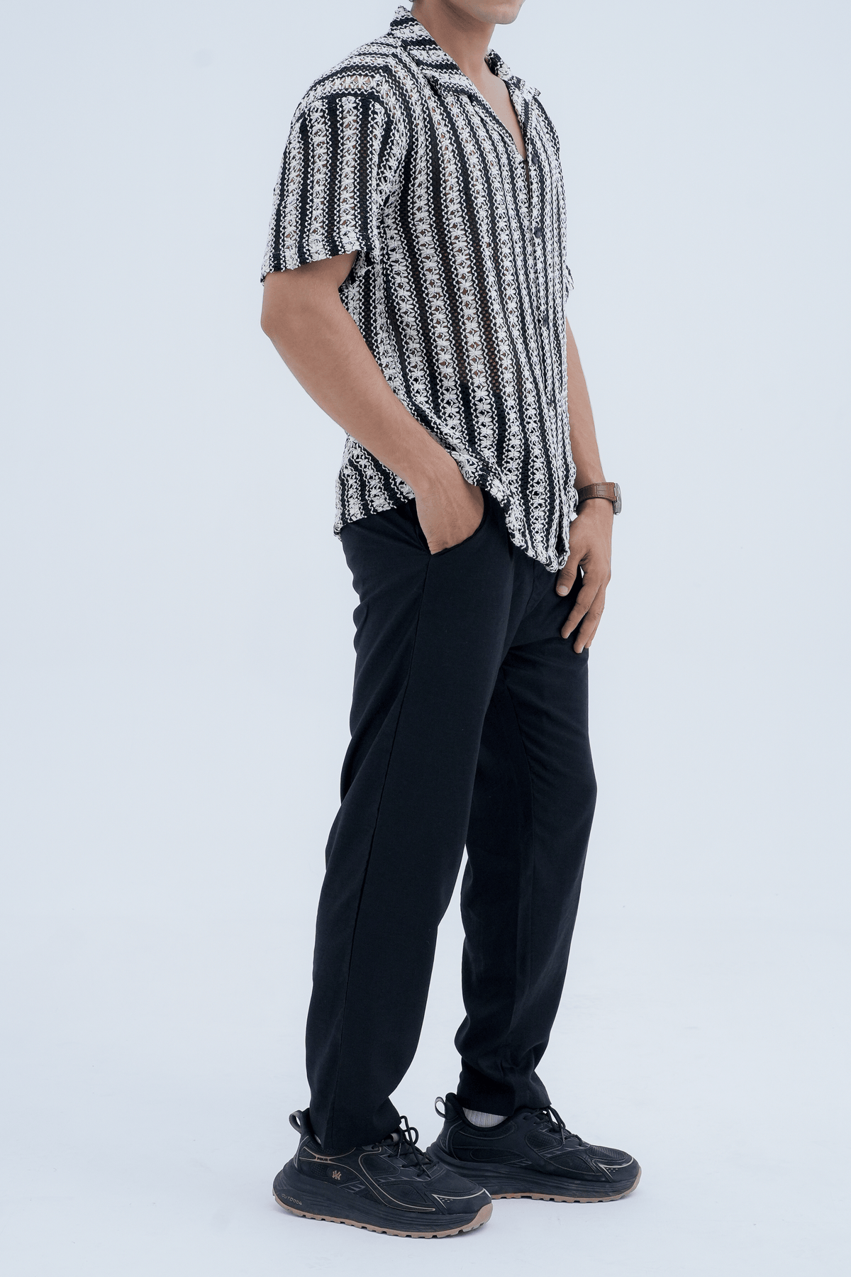 Black Relaxed Trousers