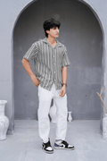 White Relaxed Trousers