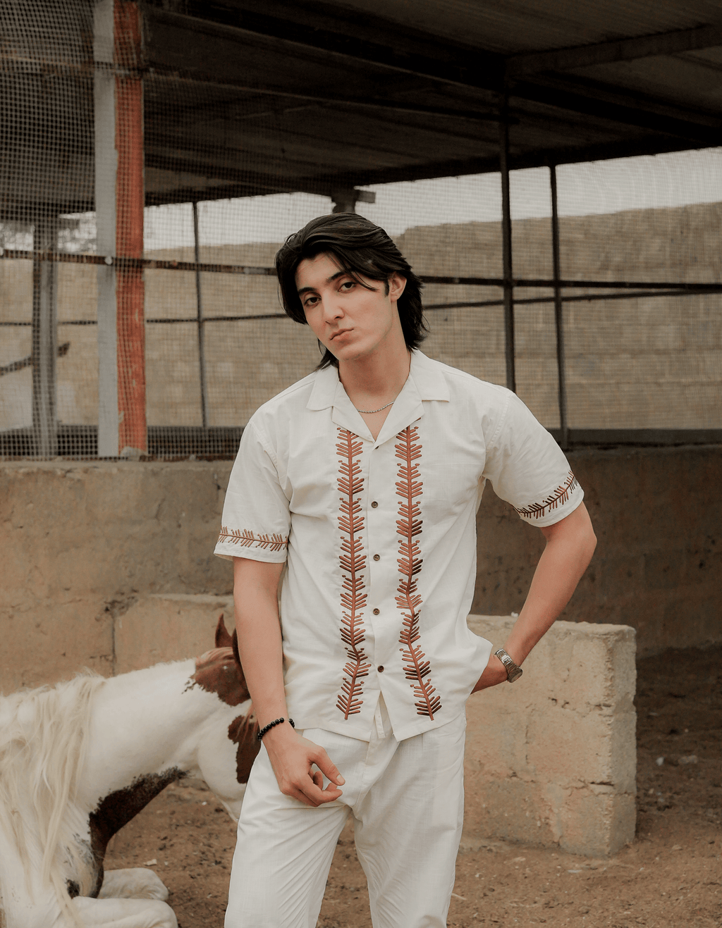 ARK Kentos Embroidery Shirt