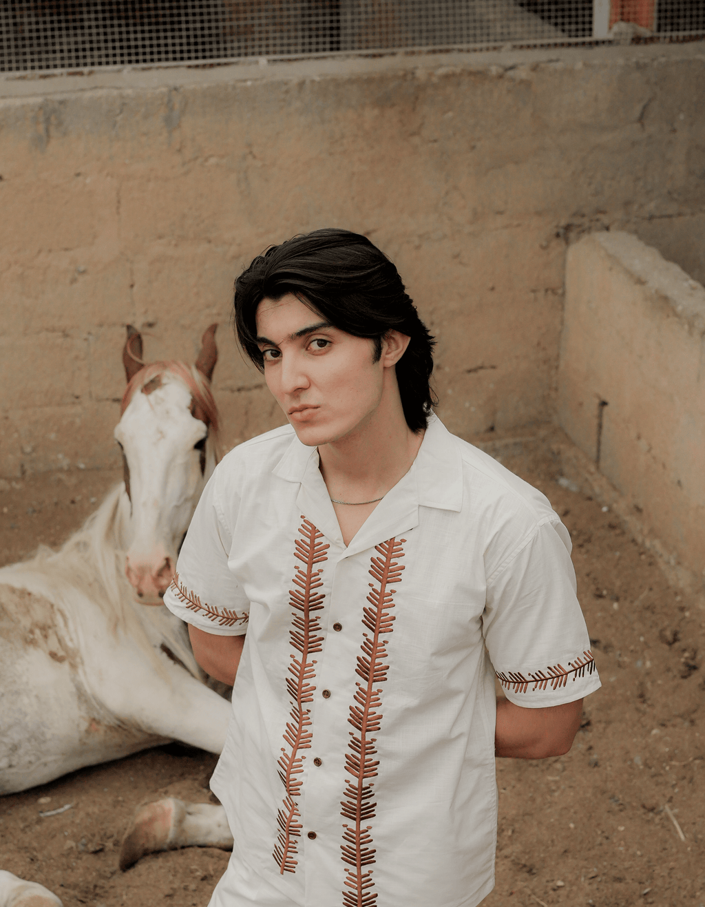 ARK Kentos Embroidery Shirt