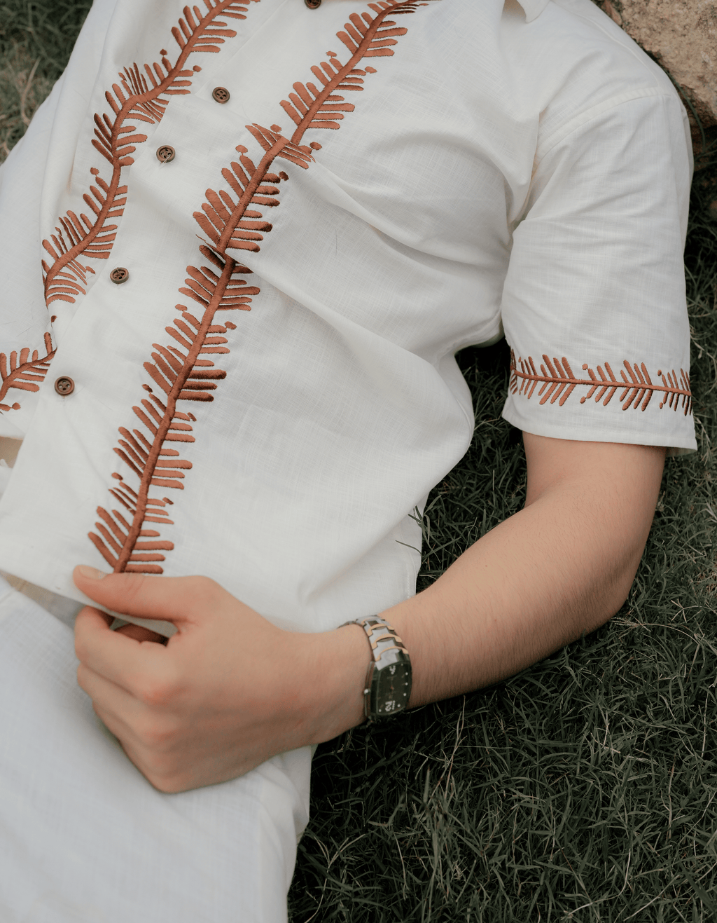 ARK Kentos Embroidery Shirt