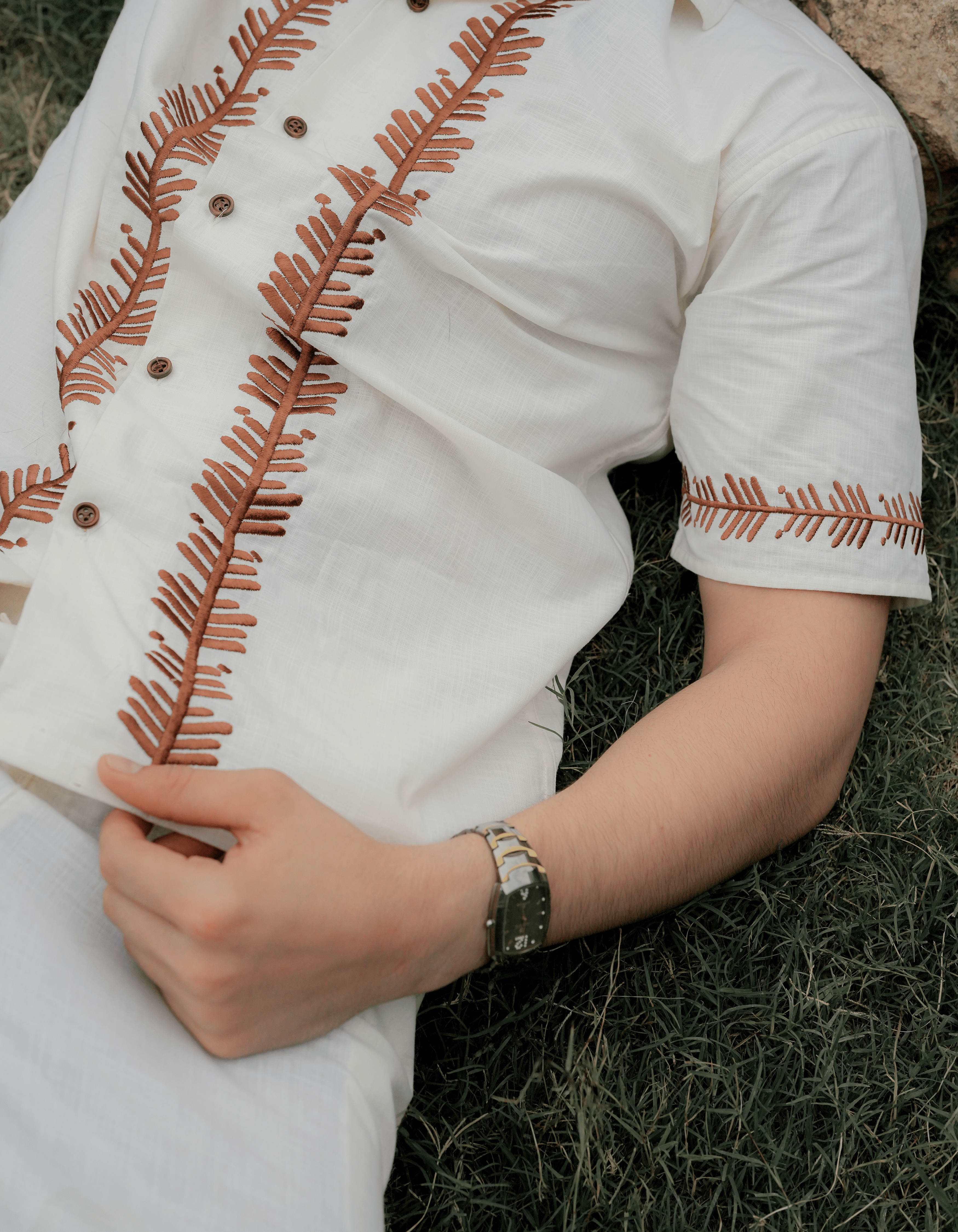 ARK Kentos Embroidery Shirt