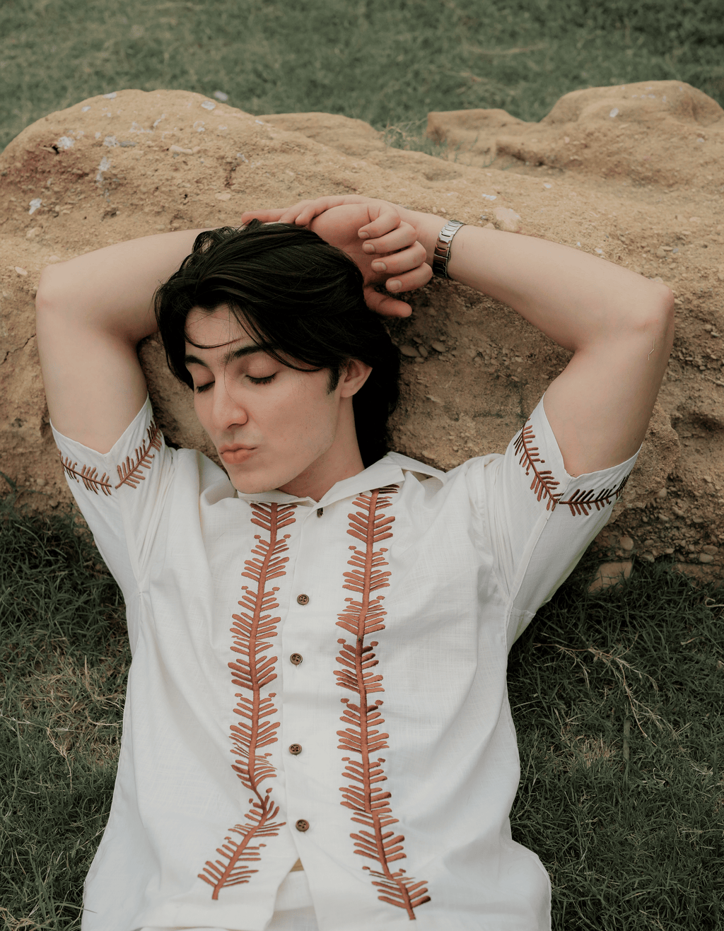 ARK Kentos Embroidery Shirt