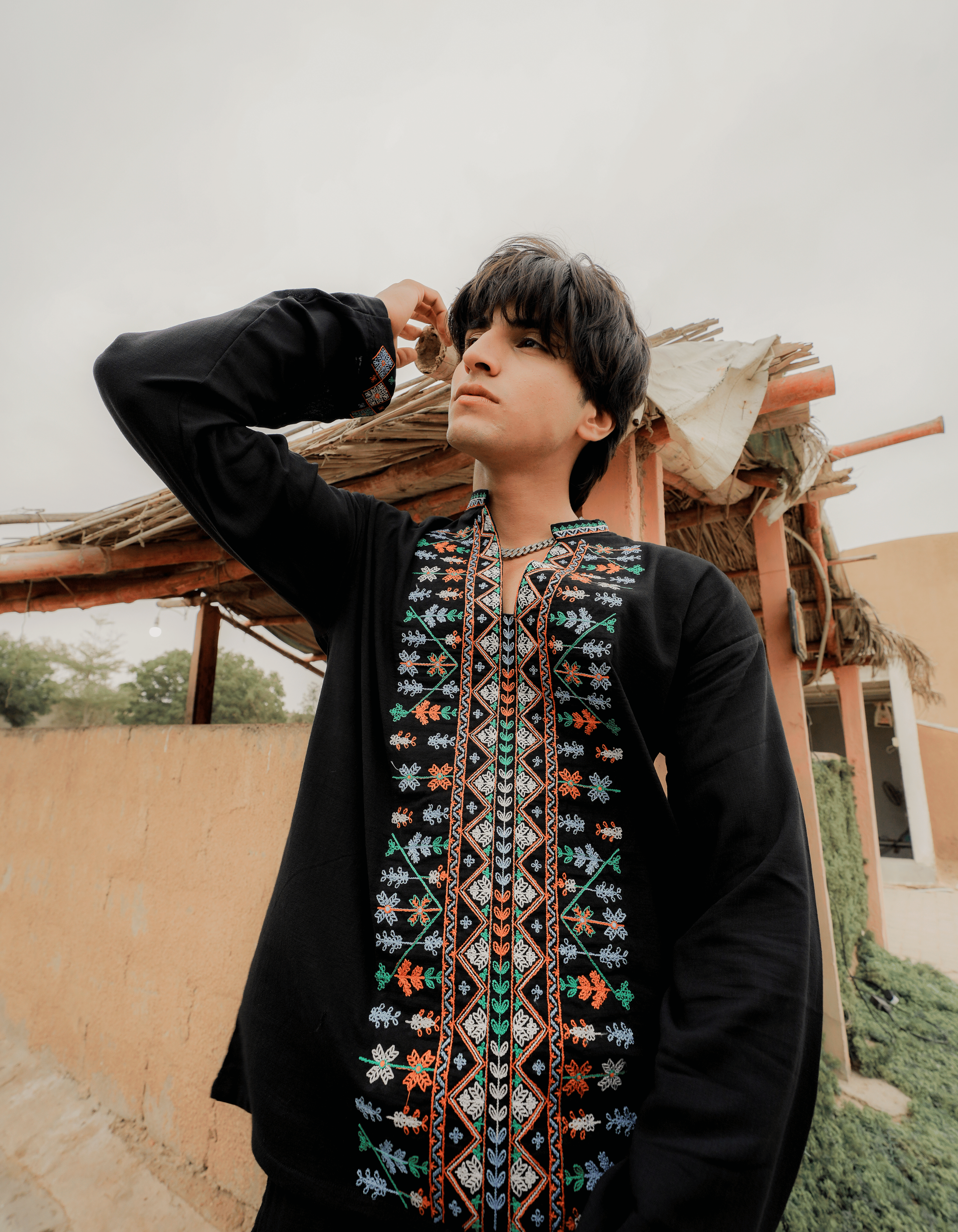ARK Nero Embroidery Shirt