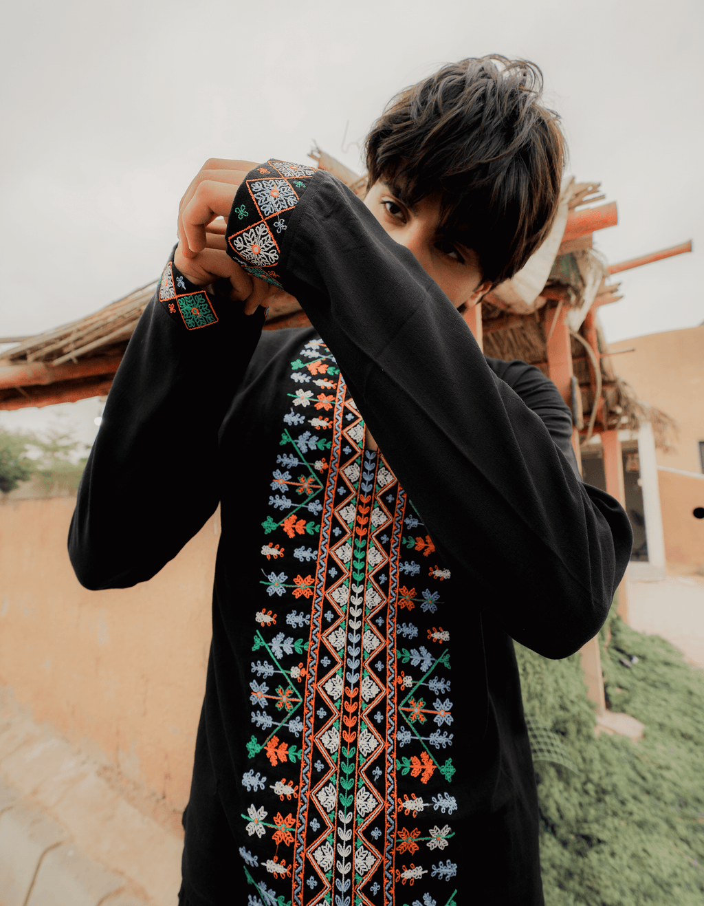 ARK Nero Embroidery Shirt
