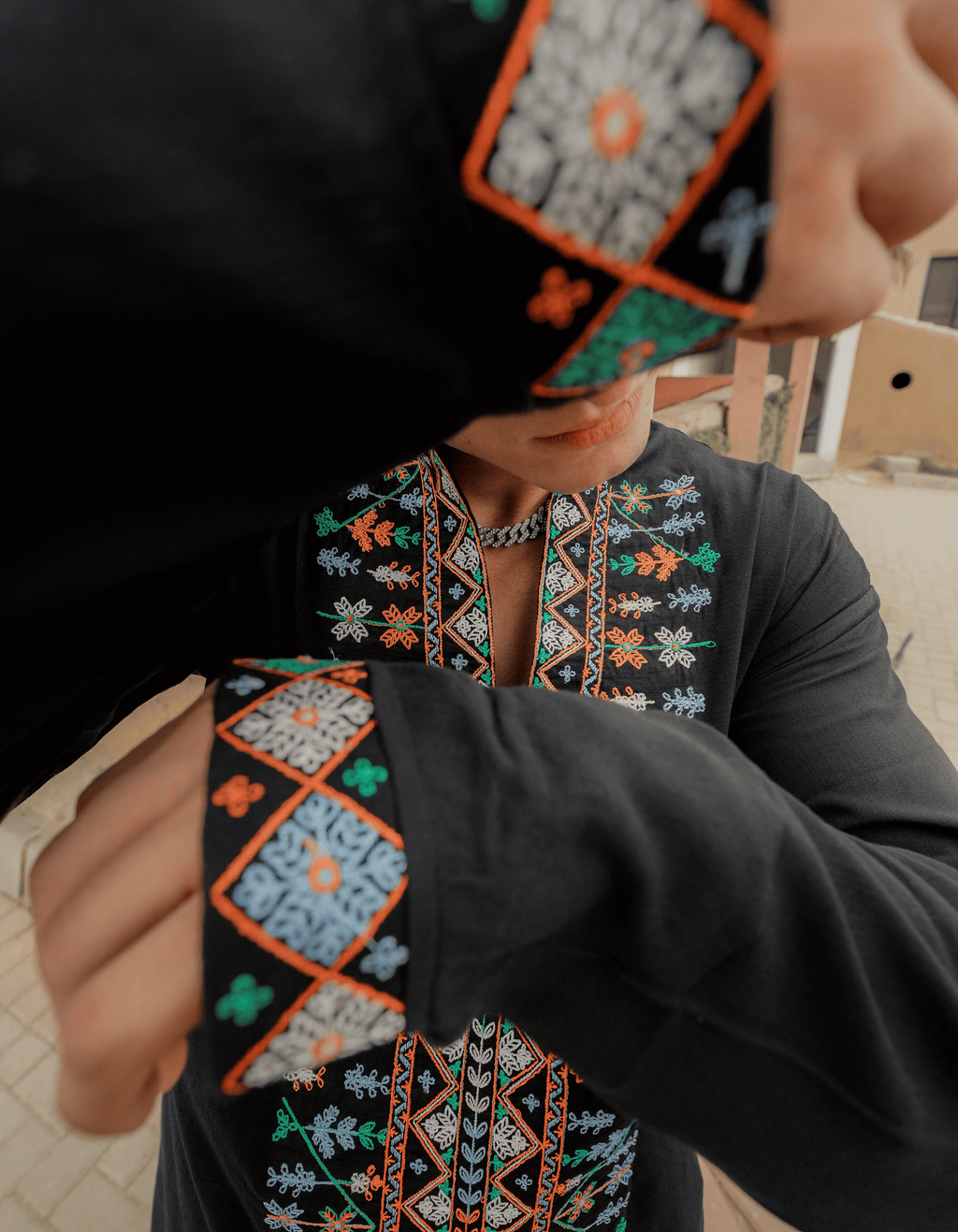 ARK Nero Embroidery Shirt