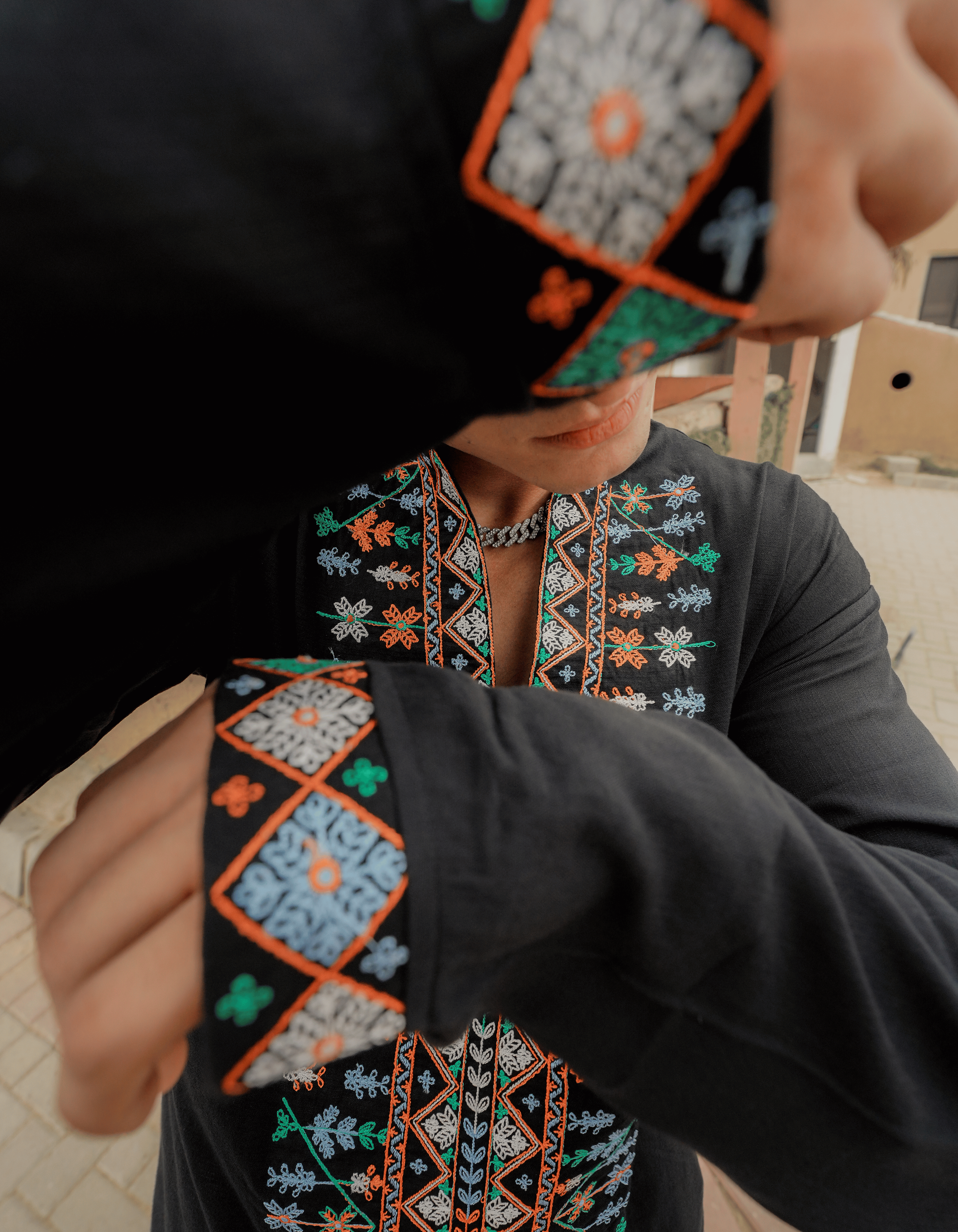 ARK Nero Embroidery Shirt