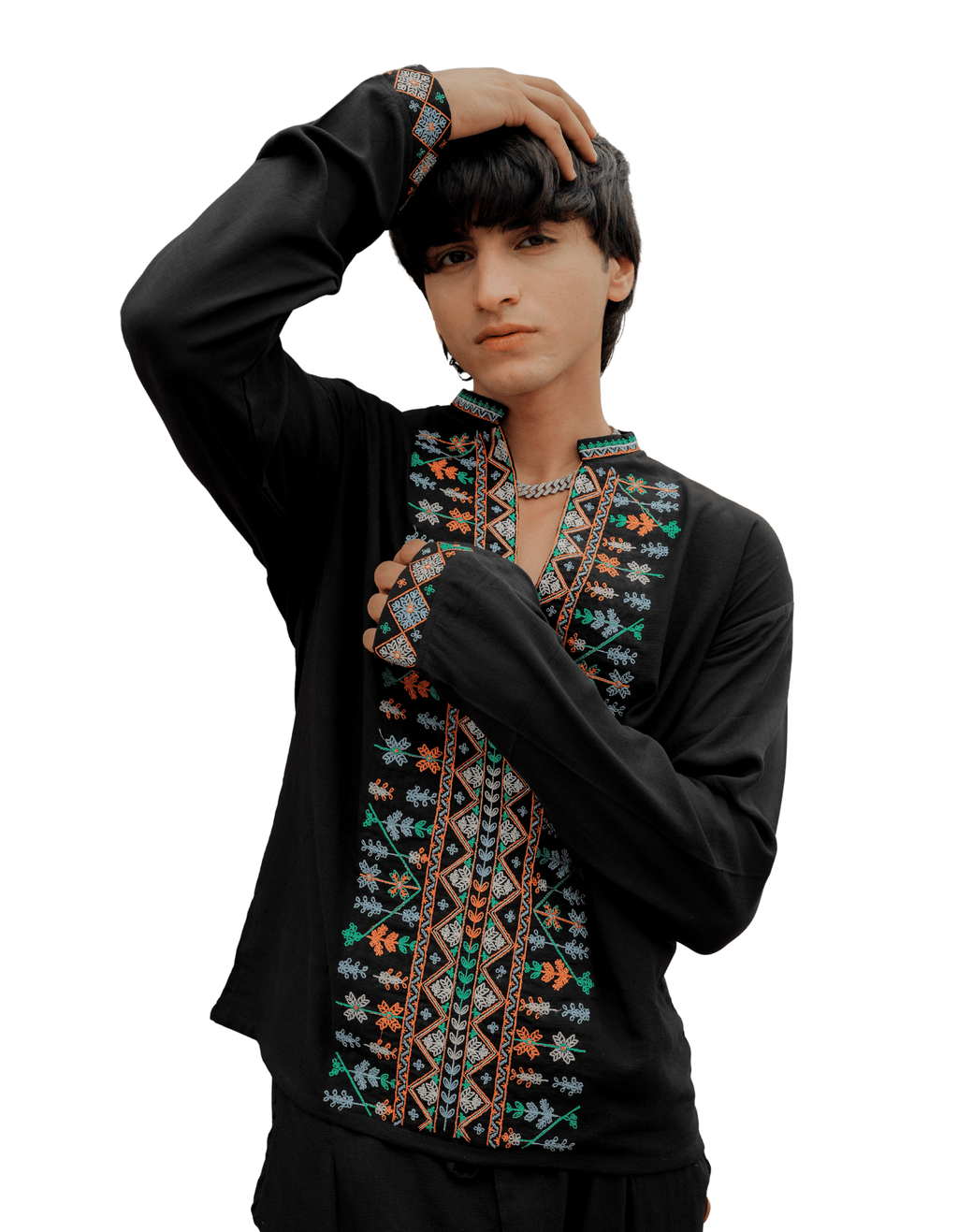 ARK Nero Embroidery Shirt
