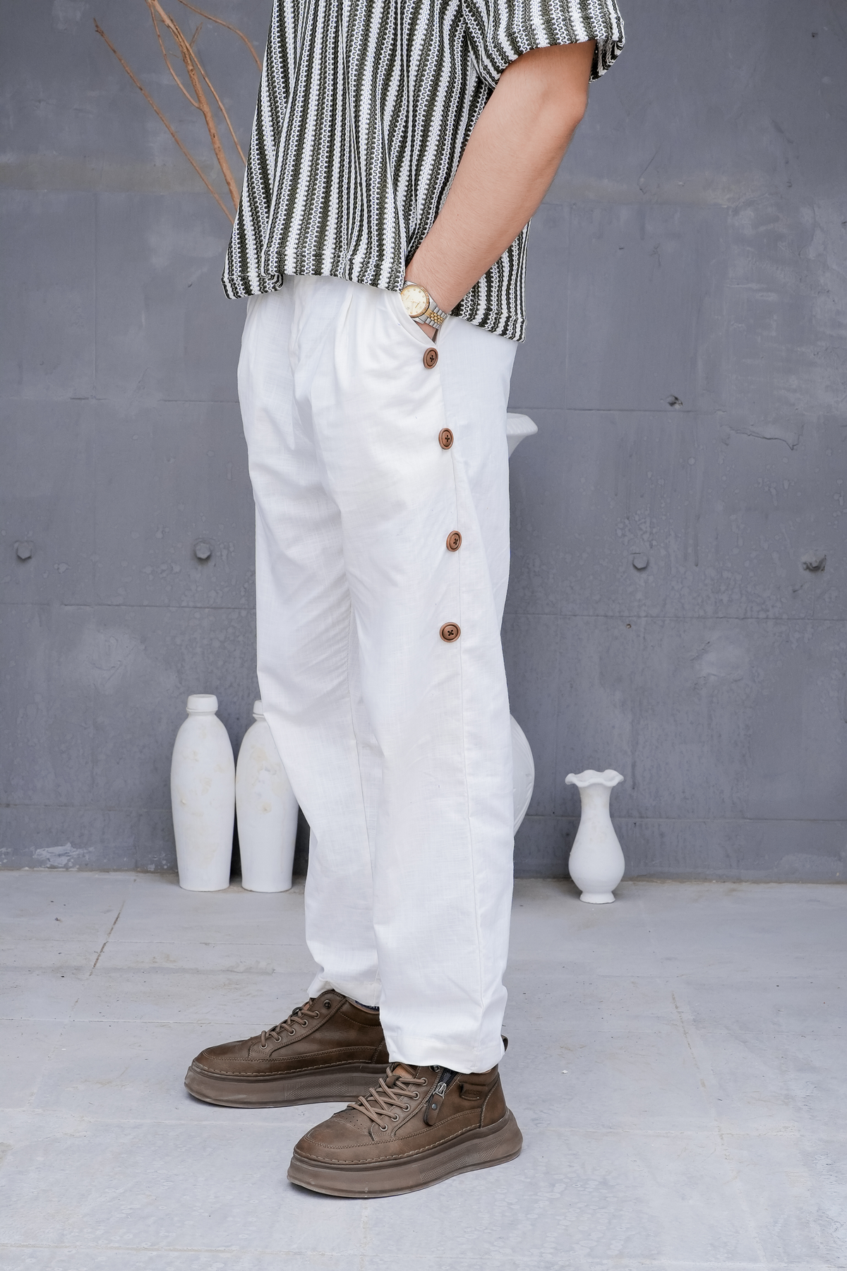 Snap Side Trousers