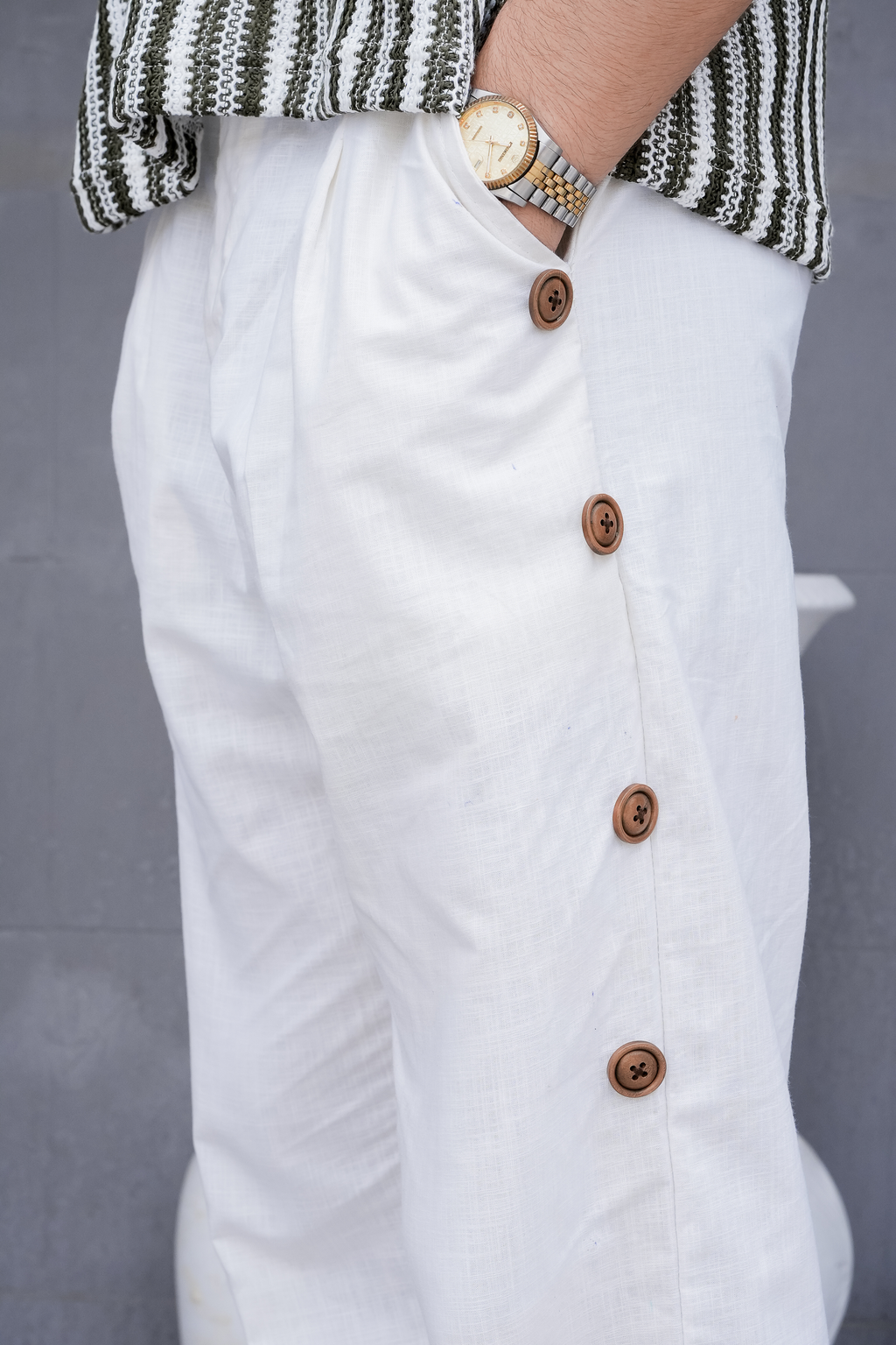 Snap Side Trousers