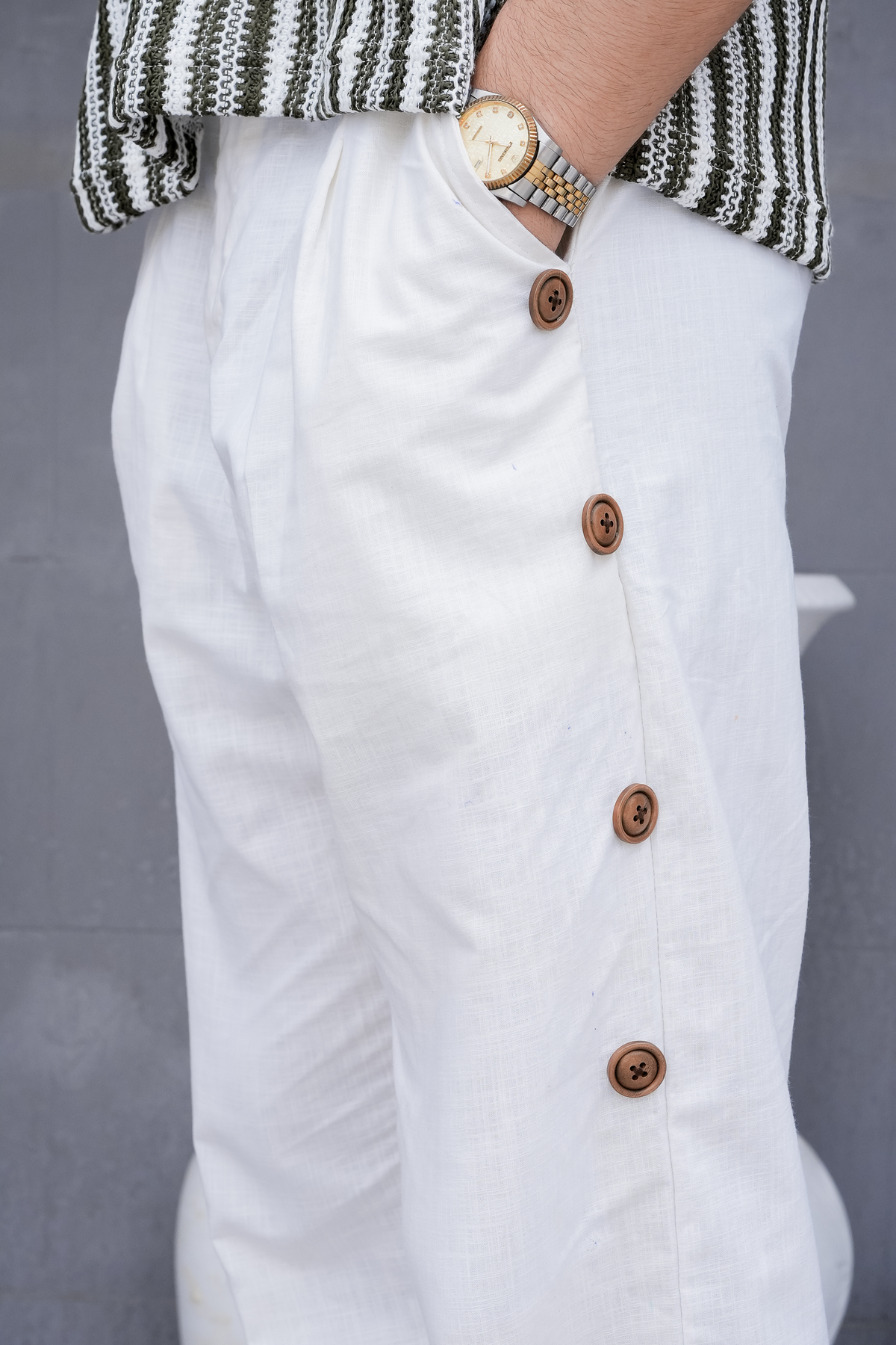 Snap Side Trousers