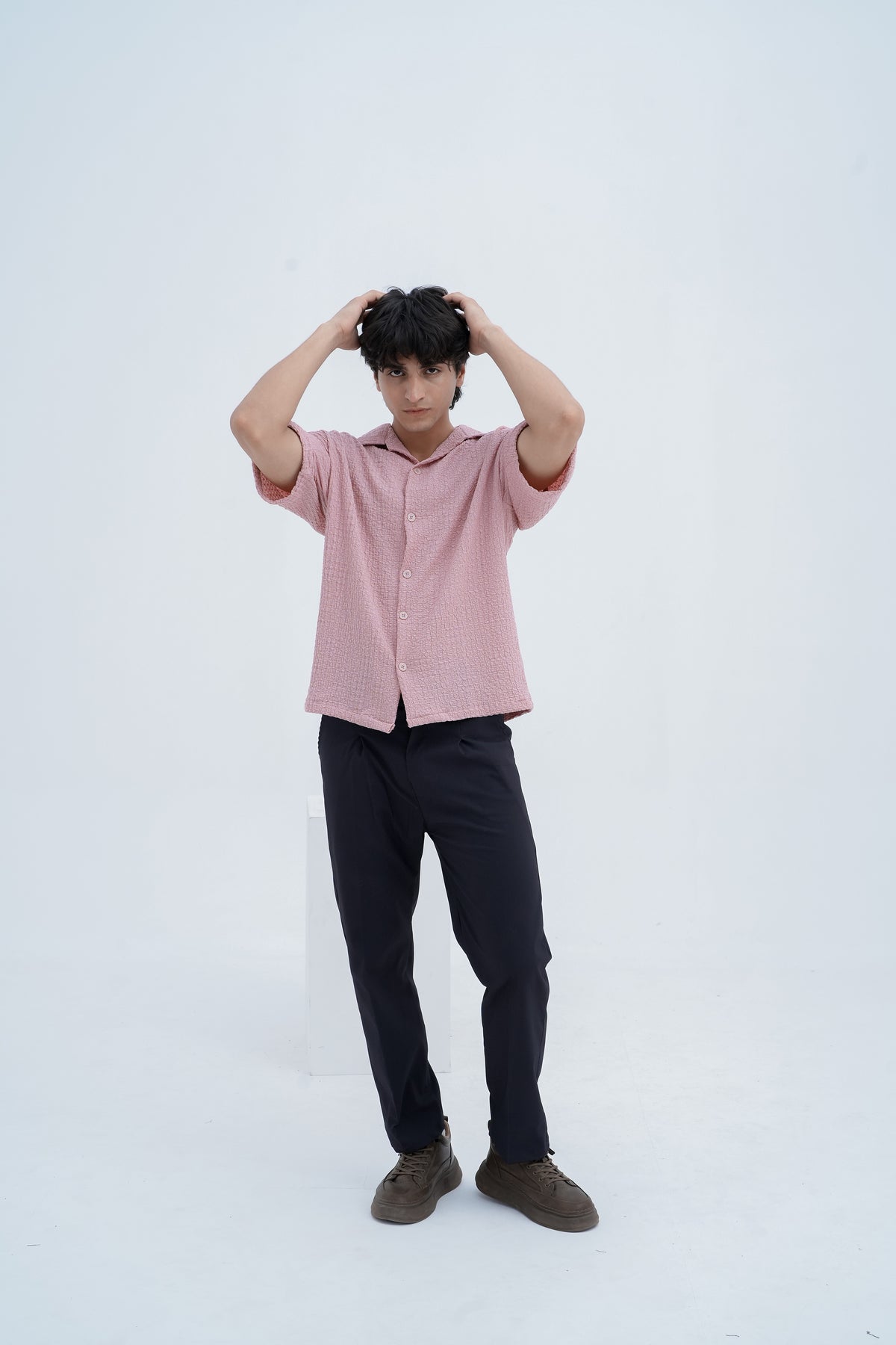 ARK Rosa Cuban Shirt - front view