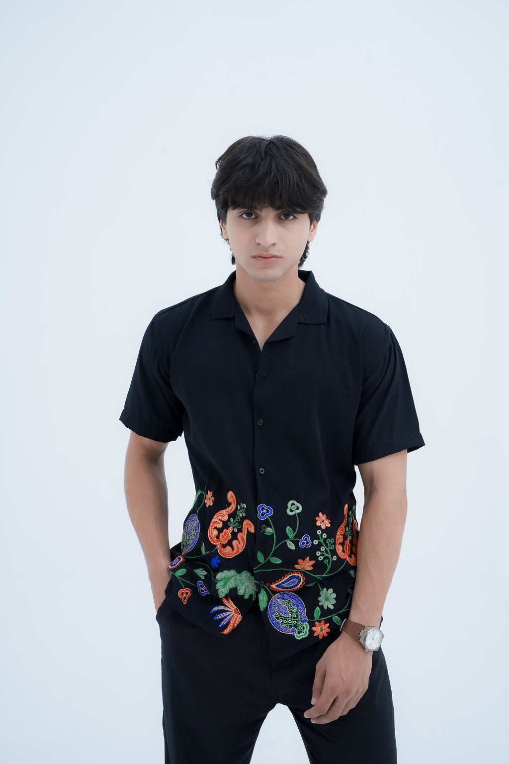 Paisley Bloom Shirt - front view