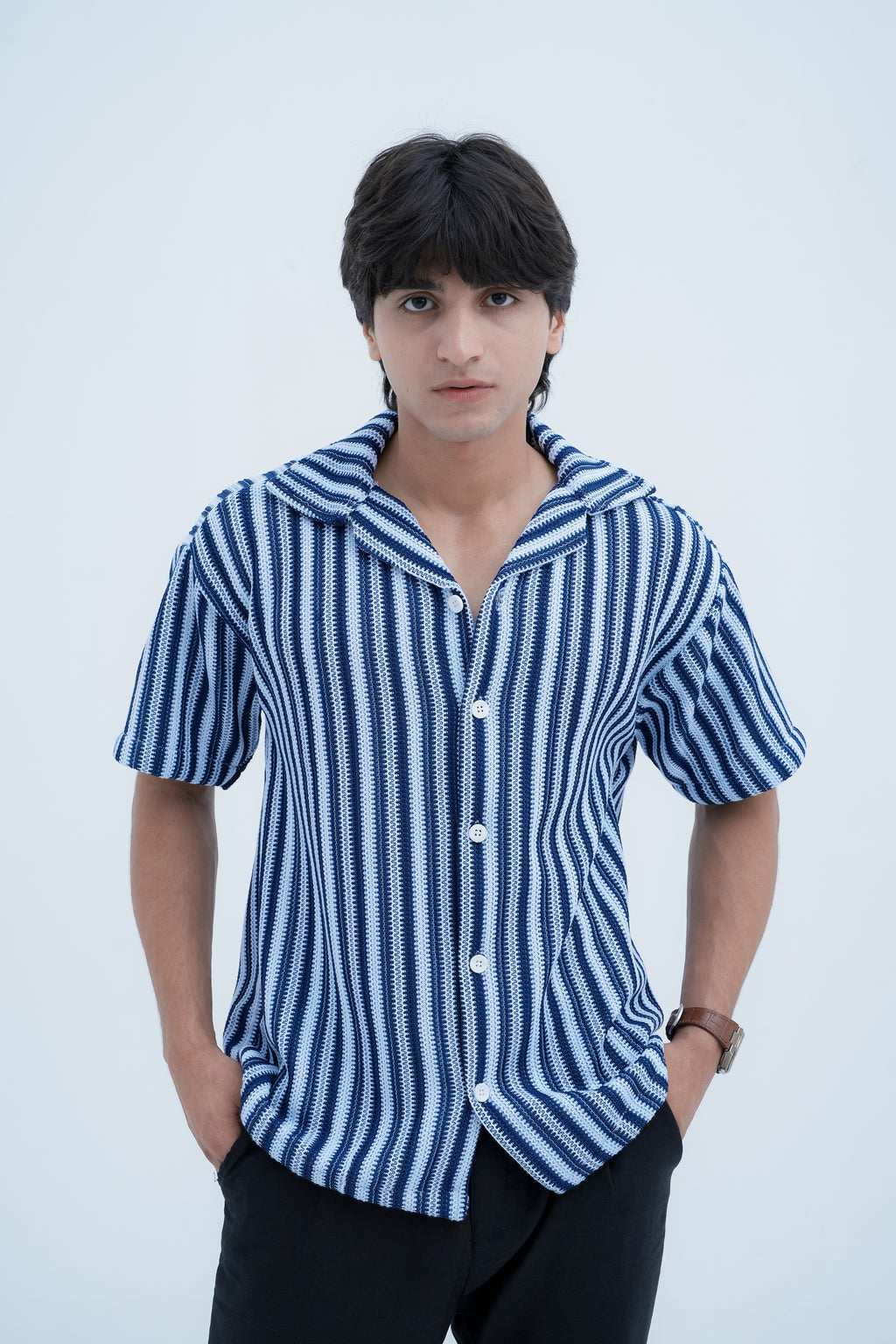 Tide Stripe Shirt - front view