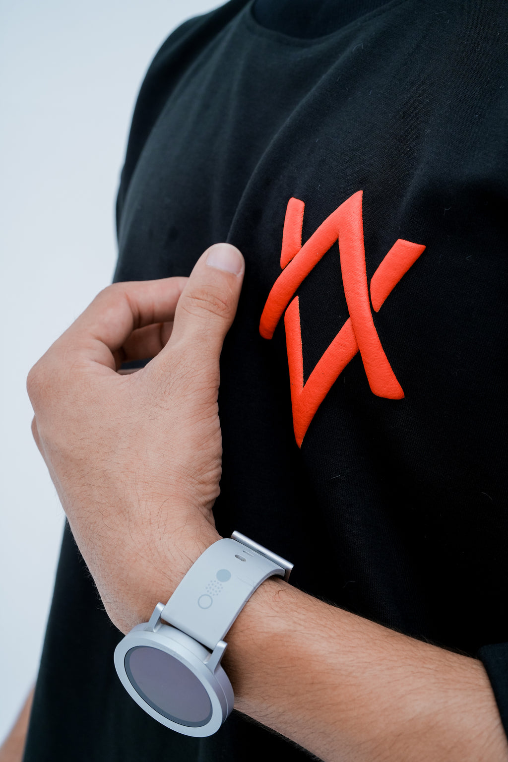 Mark Logo Tee - chest logo detail