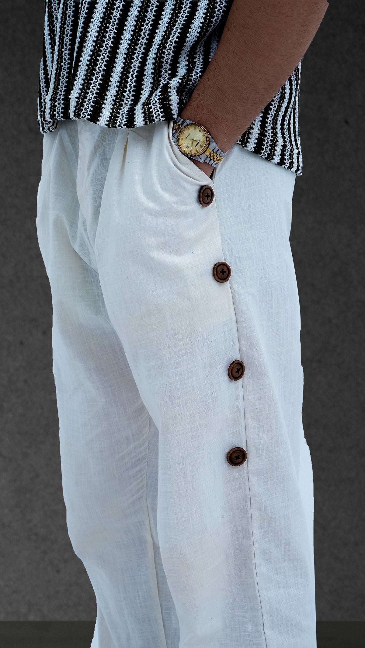 Snap Side Trousers