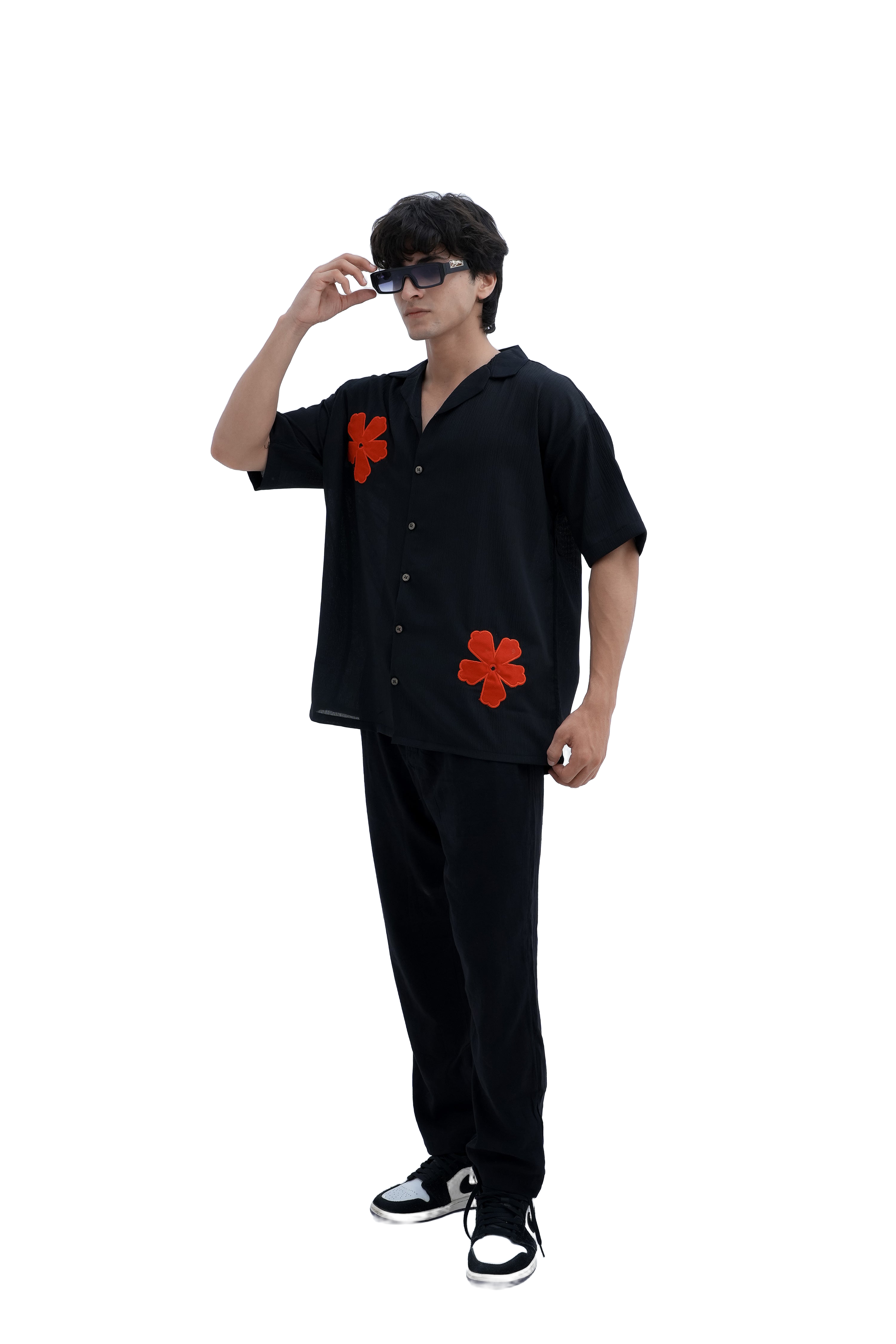 Poppy Patch Shirt - front view