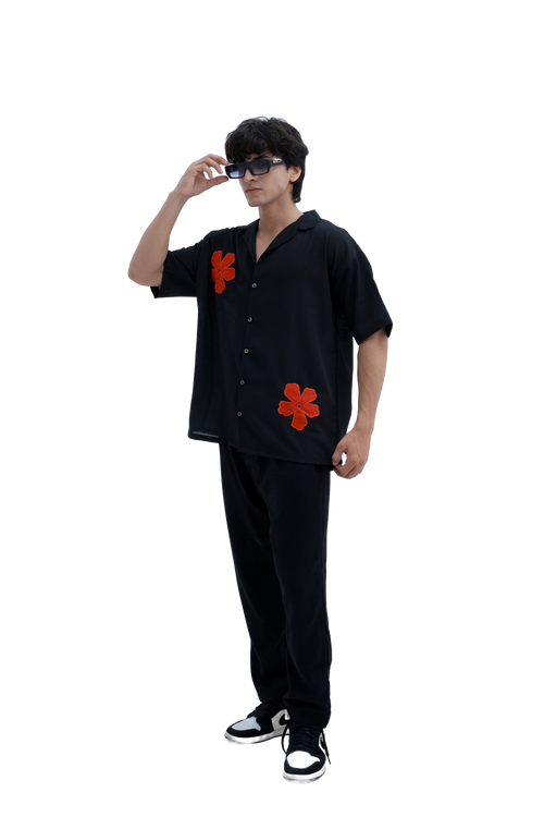 Poppy Patch Shirt - front view