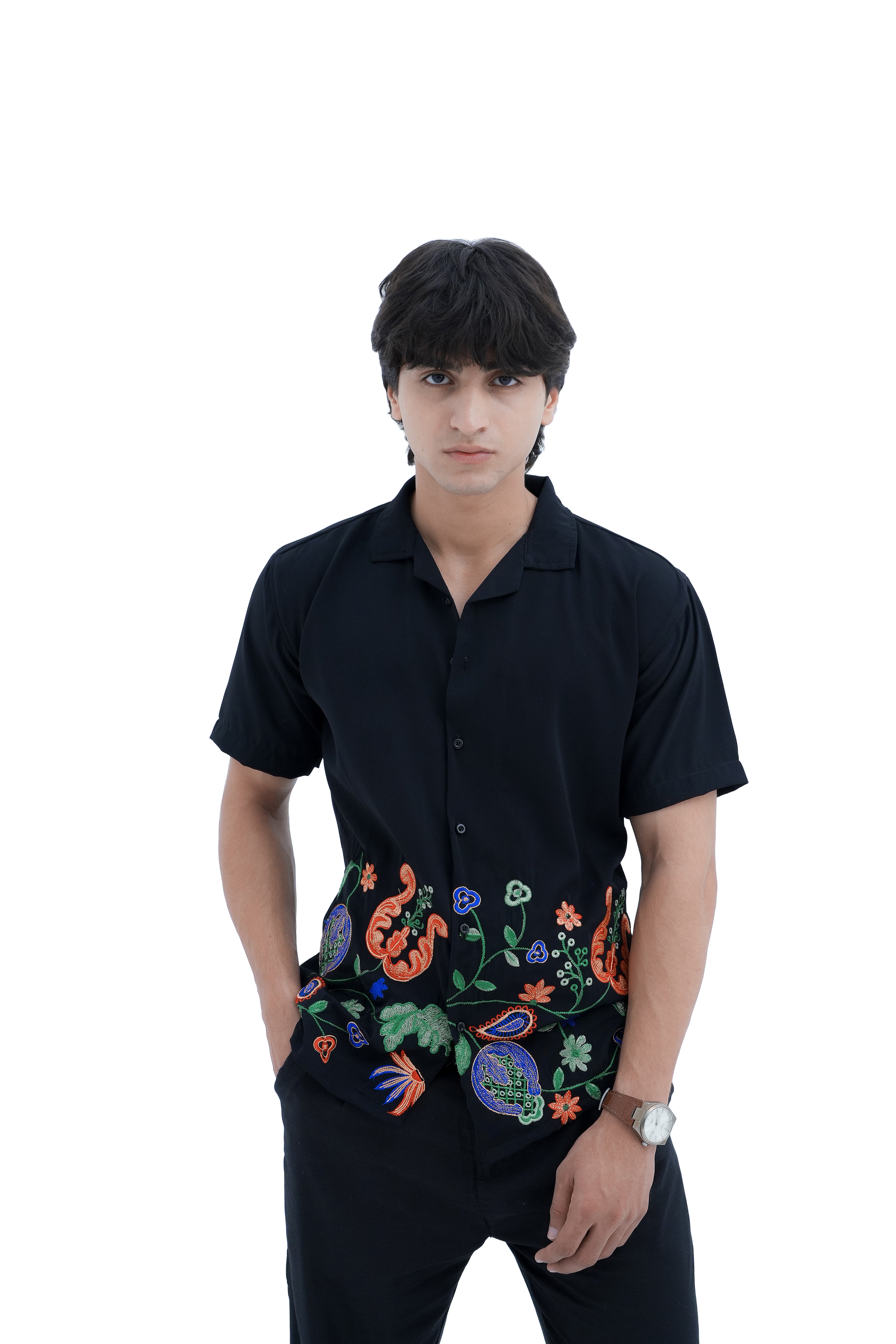 Paisley Bloom Shirt - front view