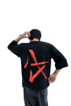 Mark Logo Tee - back logo pose