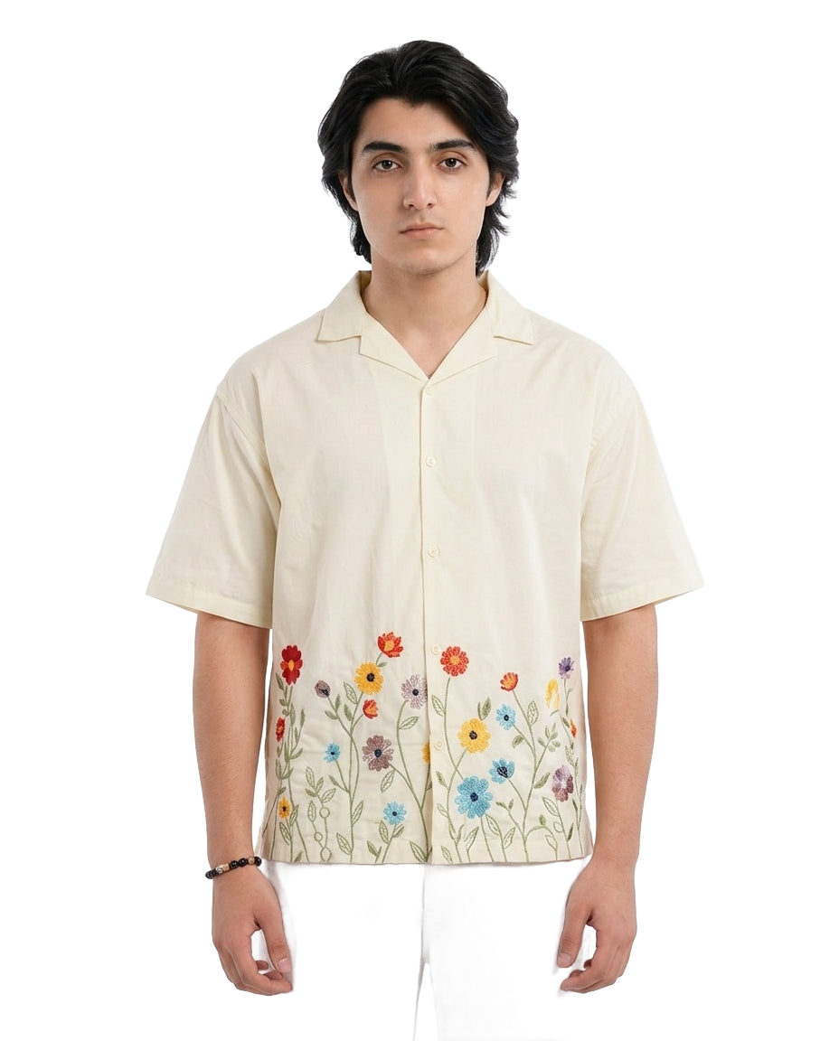 Meadow Hem Camp Shirt - remove_bg